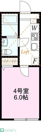 アザーレ・バモス宮前平の物件間取画像